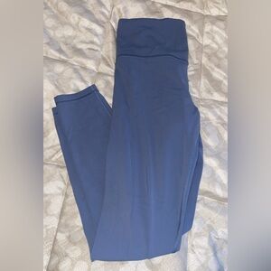 Athleta Ultra High Rise Elation Tights in Shadow Blue, size M